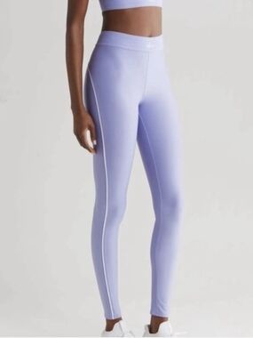 Alo Yoga Airlift-highwaist- Lilac Blue Suit Up Leggings Size L